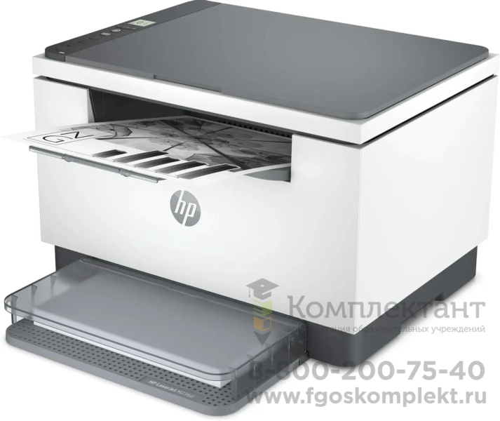 МФУ лазерный HP LaserJet M236d черно-белая печать, A4, цвет белый [9yf94a]